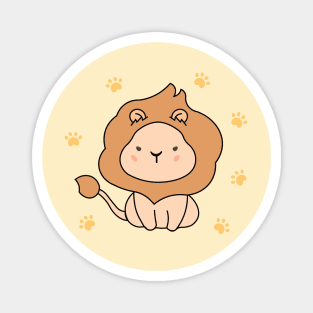 Cute Lion Magnet